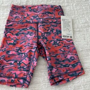Lululemon Biker Shorts Size 6 NWT
